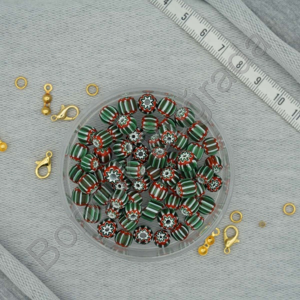 7x8  mm Afrika Boncukları