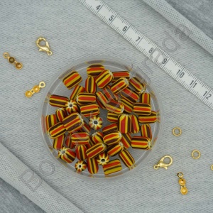 6x10  mm Afrika Boncukları