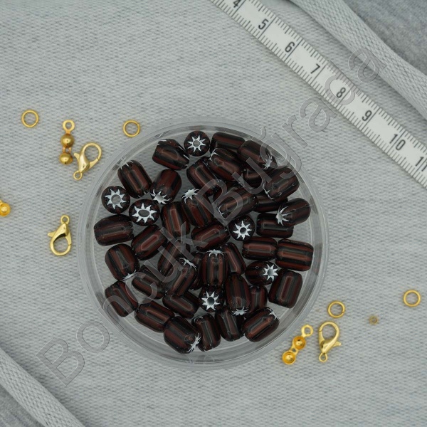6x10  mm Afrika Boncukları