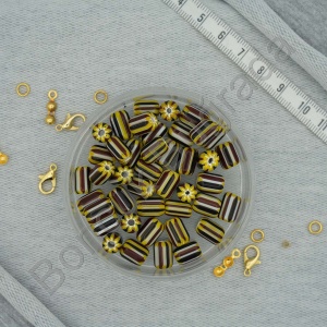 6x10  mm Afrika Boncukları