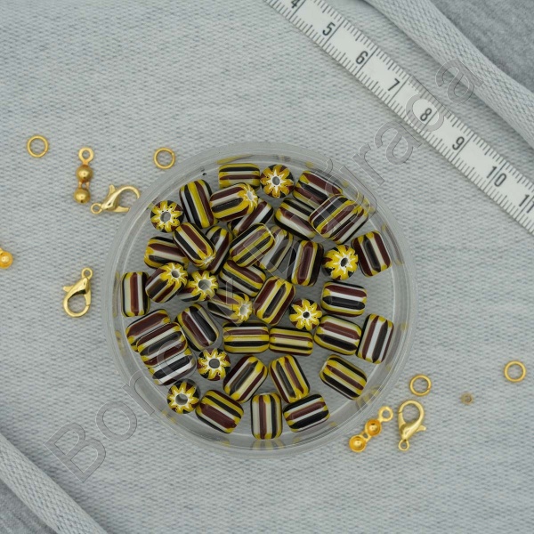 6x10  mm Afrika Boncukları