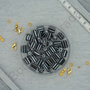 6x10  mm Afrika Boncukları