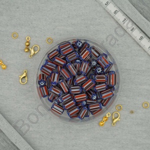 6x10  mm Afrika Boncukları