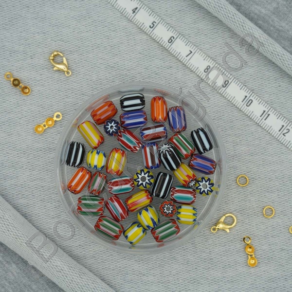 6x10  mm Afrika Boncukları